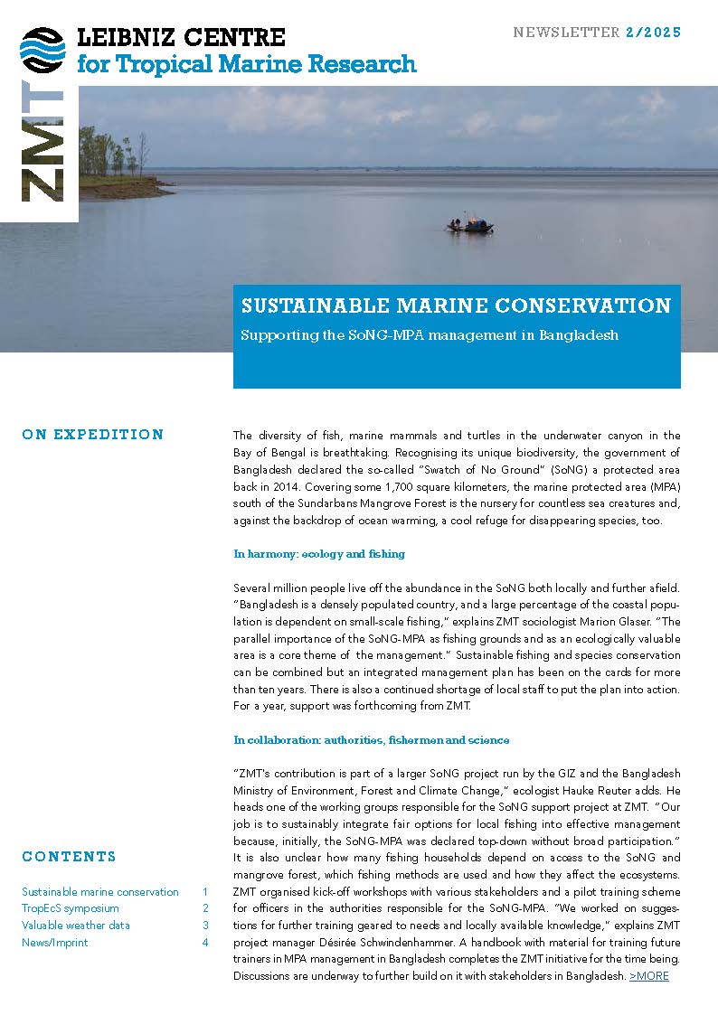Cover ZMT Newsletter 01 2025