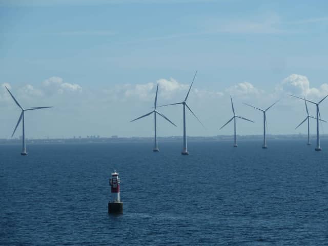 Der Ausbau erneuerbarer Energien ist nur einer der vielfältigen menschengemachten Eingriffe, die das Verbundprojekt CREATE in den Blick nimmt - für eine zukünftig nachhaltige Interaktion zwischen Mensch und Meer. | Foto: Silke Eilers, Universität Oldenburg