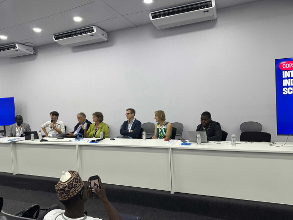 cop30 marion glaser and panel blue zone event belem brazil   web